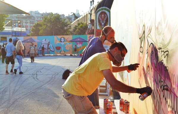 Ο Γιώργος Πλανάκης πήγε στο Street Art Festival, και τράβηξε ωραίες φωτογραφίες