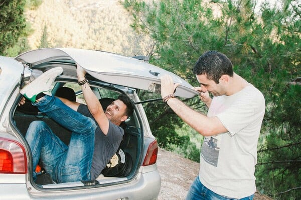 Travellers in Greece