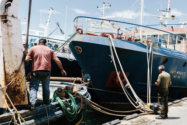 Ξημερώματα στην Ιχθυόσκαλα 