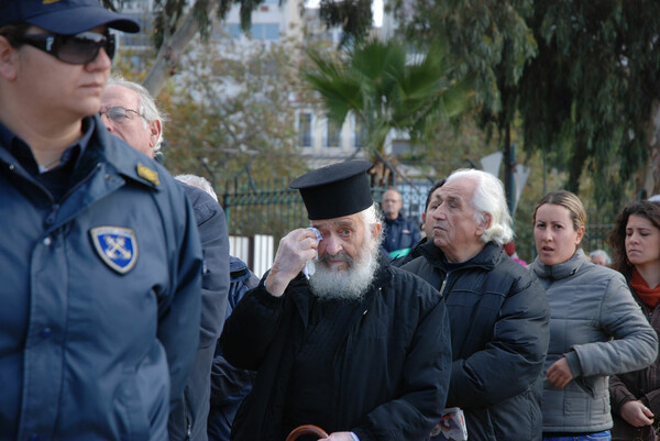 Παραλαβή τιμίου λειψάνου.