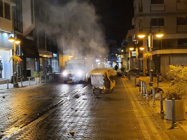 Λεμεσός: Επεισόδια και συλλήψεις σε διαδήλωση κατά των μέτρων για τον κορωνοϊό