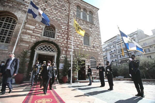 Σακελλαροπούλου: Στην τουρκική προκλητικότητα αντιπαραθέτουμε την εθνική μας αποφασιστικότητα