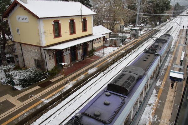 Κακοκαιρία - ΤΡΑΙΝΟΣΕ: Τα δρομολόγια που ακυρώνονται λόγω προβλημάτων στην Οινόη