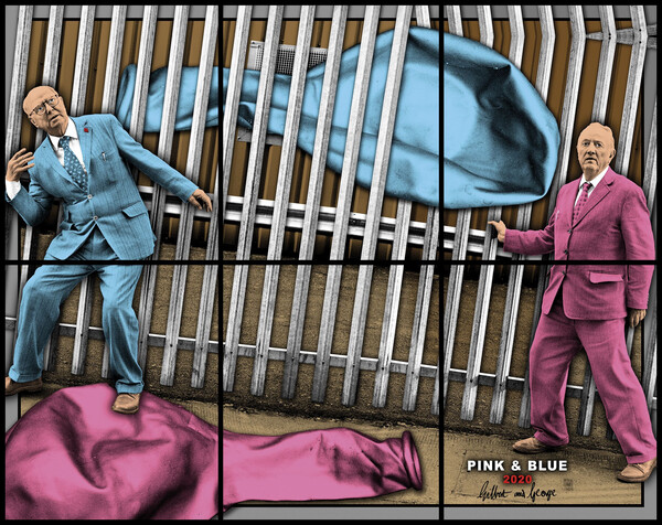 Gilbert & George PINK & BLUE