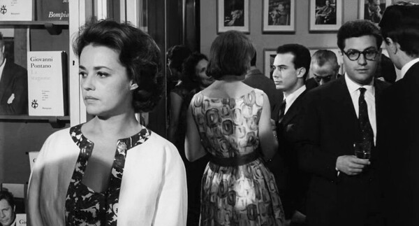 Ο Ουμπέρτο 'Εκο στην ταινία La Notte (1961)