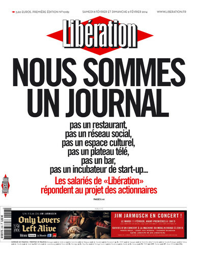 Libération: Οι μαύρες μέρες μιας καθημερινής εφημερίδας