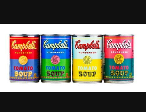 Η σούπα Campbell’s τιμά τον Andy Warhol