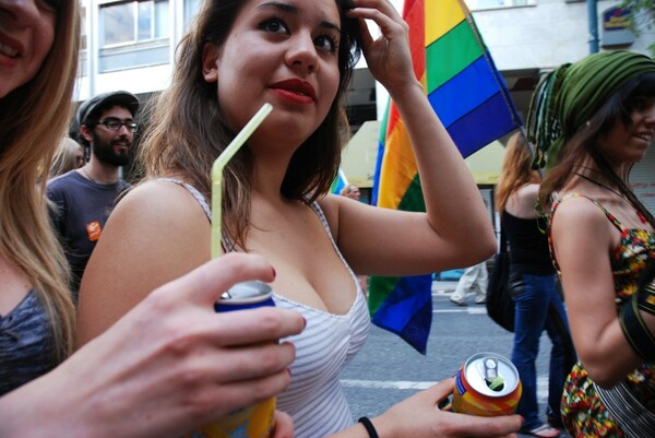 Σύνταγμα. 11η μέρα. Via Gay Parade.