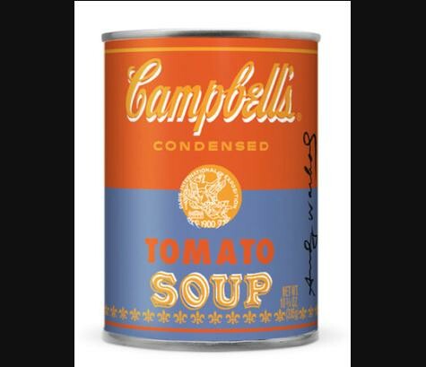 Η σούπα Campbell’s τιμά τον Andy Warhol