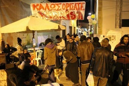 Το κίνημα Occupy και στην Πράσινη Γραμμή της Κύπρου