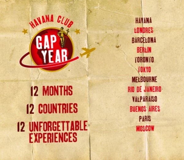 HAVANA CLUB GAP YEAR