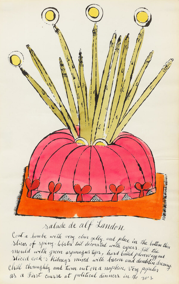 Ο Άντι Γουόρχολ και το πιο αστείο και σπάνιο βιβλίο μαγειρικής που γράφτηκε ποτέ