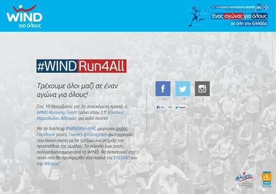 Αρκεί ένα #WINDRun4All