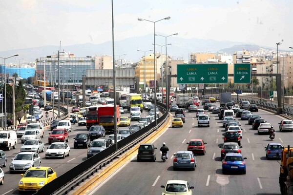 Κυκλοφοριακές ρυθμίσεις την Κυριακή στη Λ. Κηφισού