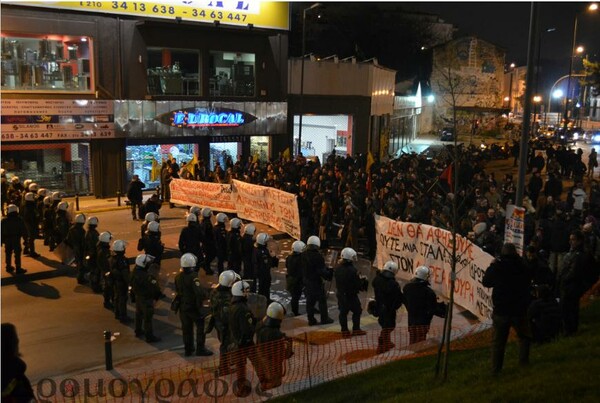 ΦΩΤΟΓΡΑΦΙΕΣ: H διαμαρτυρία έξω από τον χτεσινό ελληνικό τελικό της Eurovision