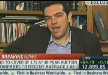 O Tσίπρας στο CNBC. (ΒΙΝΤΕΟ)