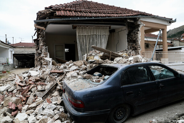 Σεισμός στην Ελασσόνα: 1.575 μη κατοικήσιμα σπίτια στη Θεσσαλία