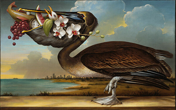 Ο Kevin Sloan ζωγραφίζει ονειρικούς κόσμους αλλά πατάει γερά στην γη