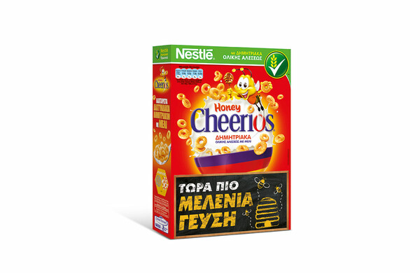 Τα Honey Cheerios® έρχονται με ακόμη πιο μελένια γεύση