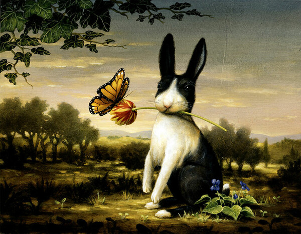 Ο Kevin Sloan ζωγραφίζει ονειρικούς κόσμους αλλά πατάει γερά στην γη