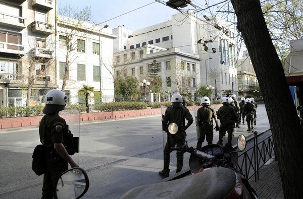 Κλειστή η Πατησίων στο ρεύμα προς Πατήσια