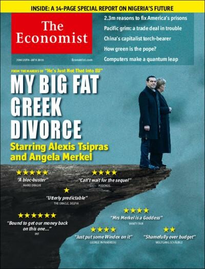 Το νέο εξώφυλλο του Economist είναι το πιο εύστοχο των ημερών