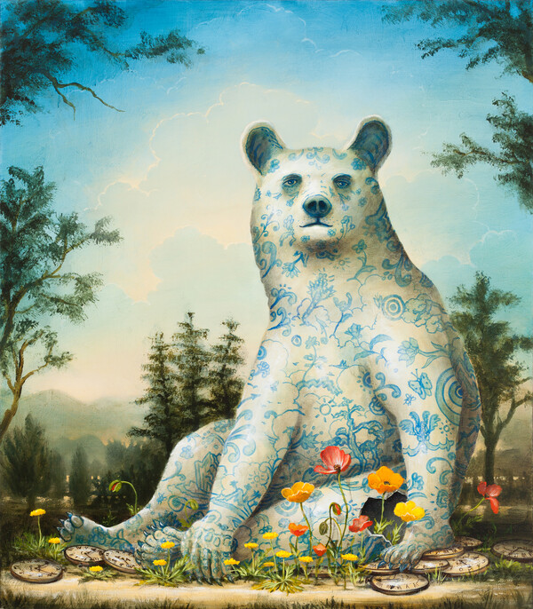 Ο Kevin Sloan ζωγραφίζει ονειρικούς κόσμους αλλά πατάει γερά στην γη