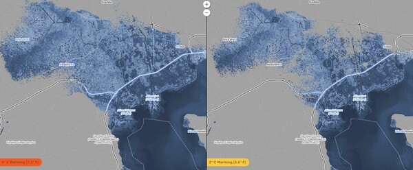 Τι θα συμβεί στην Ελλάδα αν η θερμοκρασία αυξηθεί 2 ή 4 βαθμούς και η στάθμη της θάλασσας ανέβει