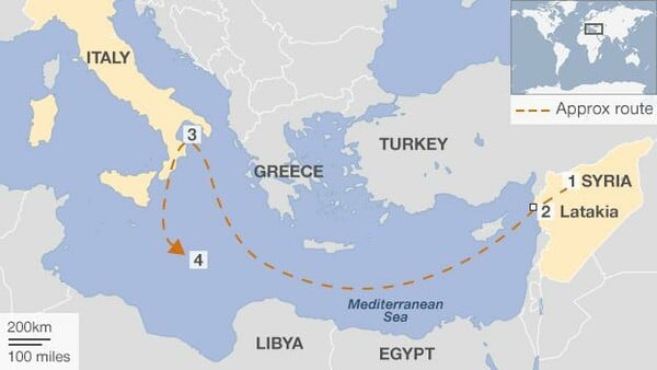 Άρχισε η καταστροφή των χημικών στη Μεσόγειο