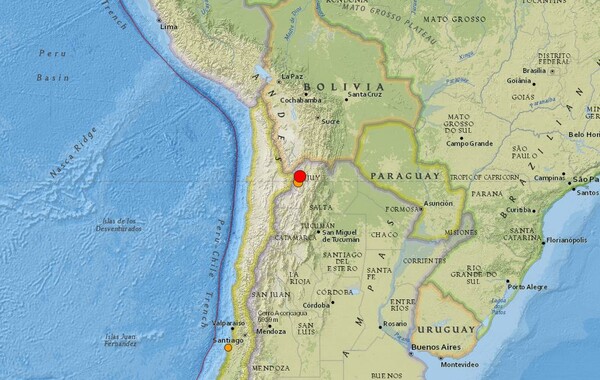 Σεισμός 6,9 Ρίχτερ στα σύνορα Χιλής - Αργεντινής