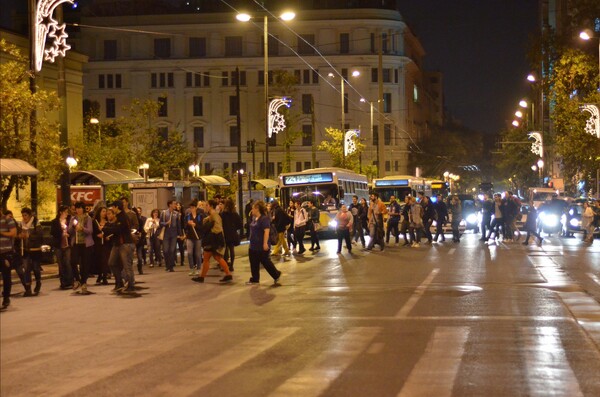 30 φωτογραφίες απ' την πορεία για την Παγκόσμια Ημέρα Μνήμης Διεμφυλικών