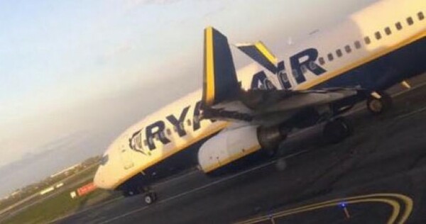 Δύο αεροσκάφη της Ryanair συγκρούστηκαν στο αεροδρόμιο του Δουβλίνου