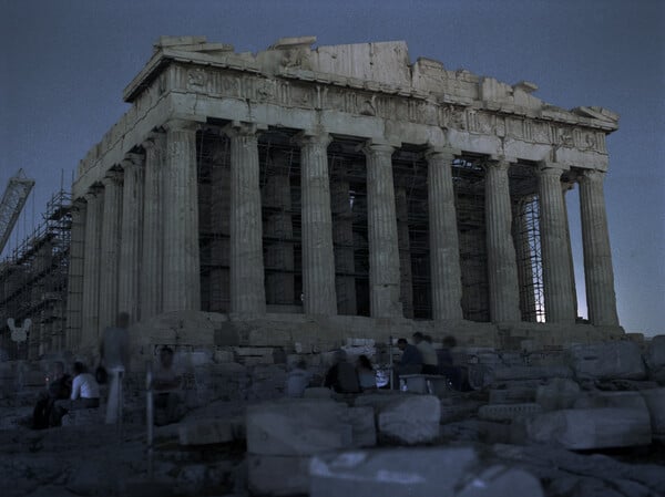 Μια νύχτα στην Ακρόπολη