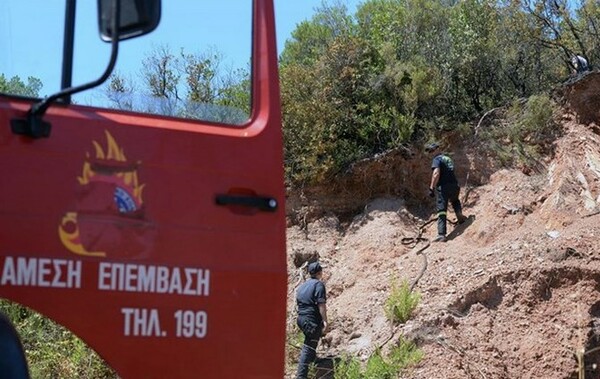 Πυρκαγιά εκδηλώθηκε πριν λίγο και στην κοινότητα Χαλκιάνικα Αχαΐας