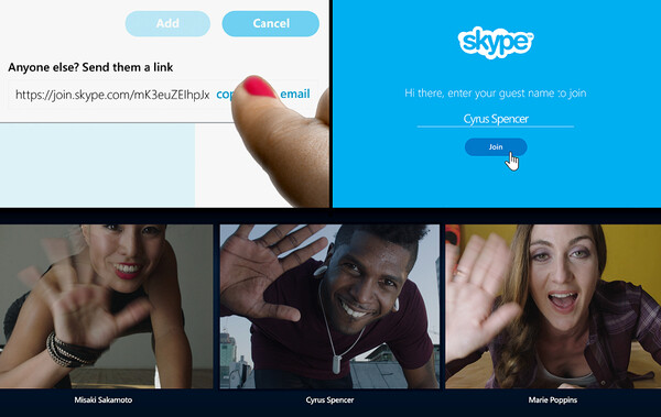 Προσκαλέστε όποιον θέλετε σε μια συζήτηση στο Skype στέλνοντας απλά ένα link
