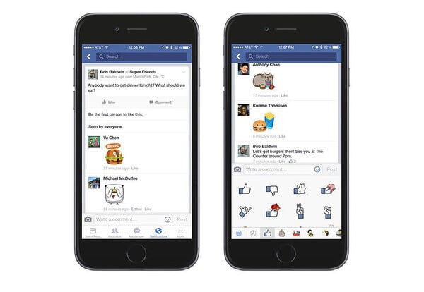 To Facebook επιτρέπει τη χρήση stickers στα σχόλια