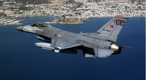 Τουρκικά αεροσκάφη πάνω από το Φαρμακονήσι