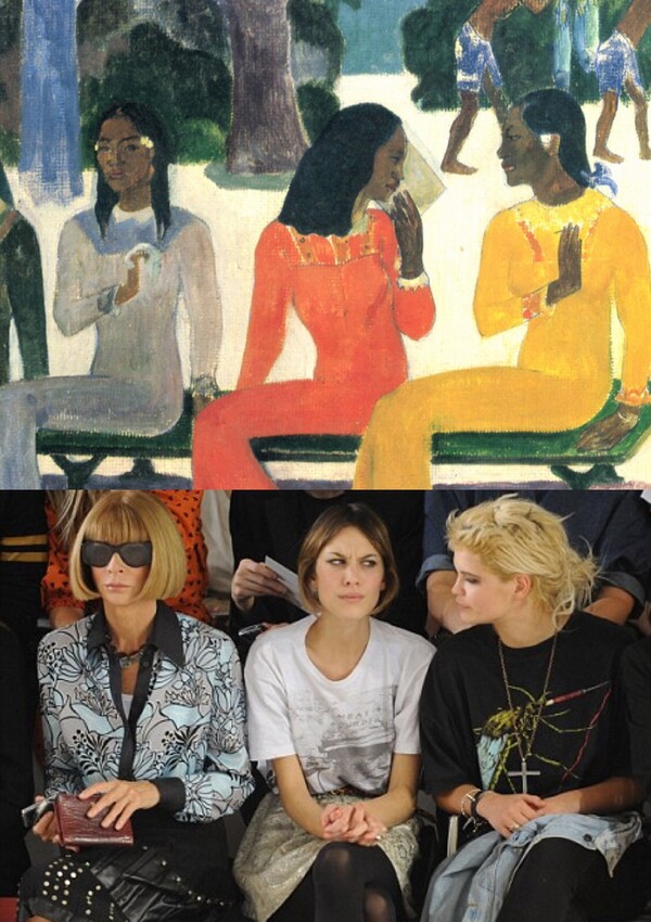 Alexa Chung + Art: Τι δουλειά έχουν τα έργα του Πικάσο δίπλα σε ένα μοντέλο;