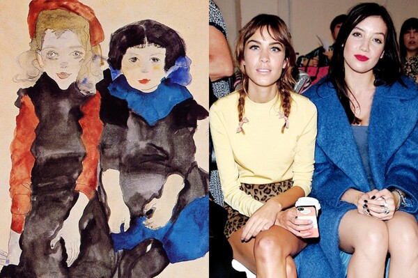 Alexa Chung + Art: Τι δουλειά έχουν τα έργα του Πικάσο δίπλα σε ένα μοντέλο;