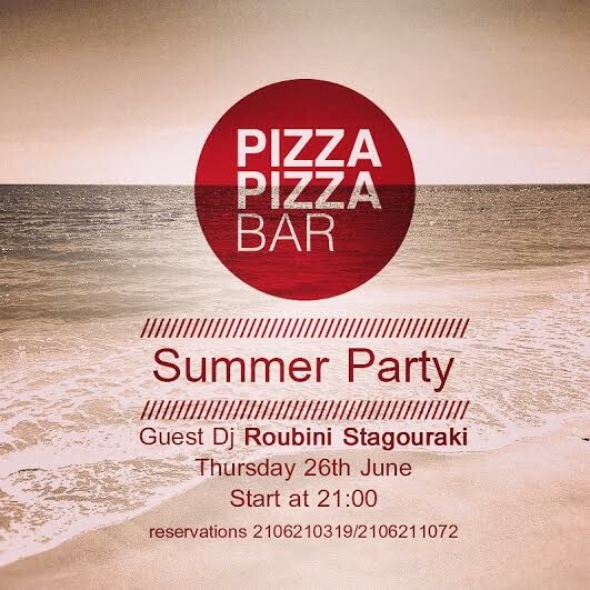 Summer Party στο Pizza pizza bar