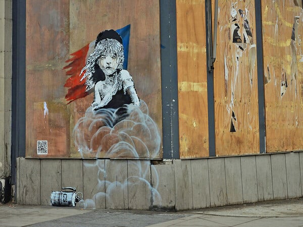 Η Google διέσωσε ψηφιακά του νέο graffiti του Banksy στο Λονδίνο