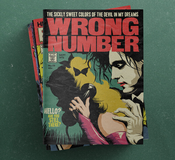 Ο Butcher Billy εμπνεύστηκε από τον Robert Smith και δημιούργησε αυτά τα υπέροχα εξώφυλλα