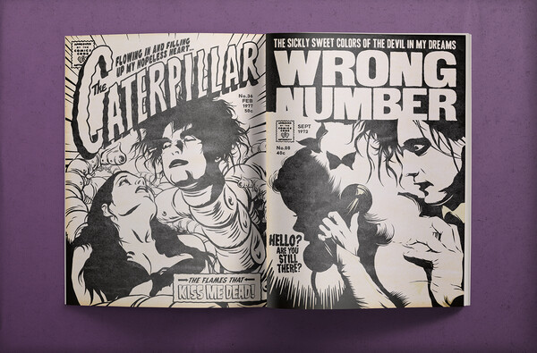 Ο Butcher Billy εμπνεύστηκε από τον Robert Smith και δημιούργησε αυτά τα υπέροχα εξώφυλλα