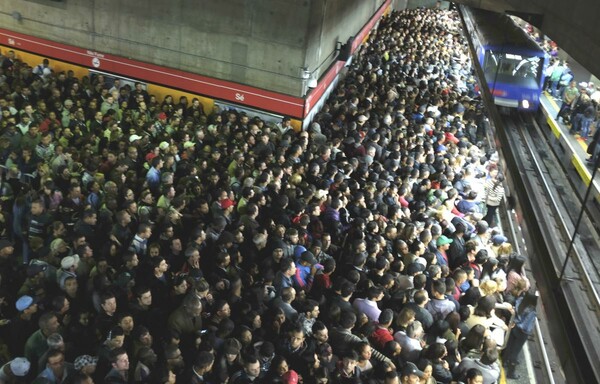 Eκεί που οι ώρες αιχμής μοιάζουν με εφιάλτη