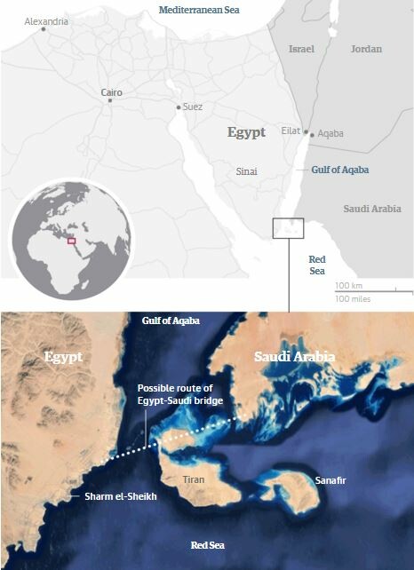 Η Αίγυπτος δώρισε στη Σαουδική Αραβία δύο νησιά και οι Αιγύπτιοι εξαγριώθηκαν
