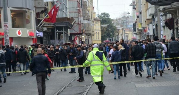 Η στιγμή της έκρηξης στην Κωνσταντινούπολη (βίντεο)