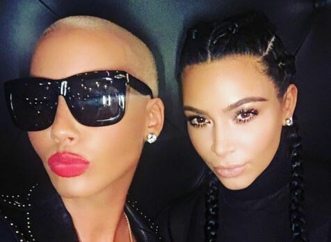 Η selfie των Kim Kardashian και Amber Rose που έβαλε φωτιά στο ίντερνετ