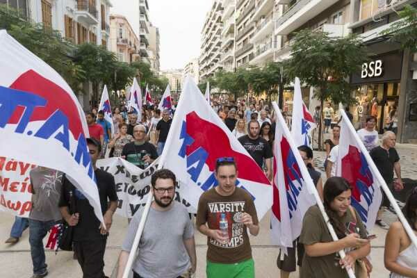 Συλλαλητήριο του ΠΑΜΕ σήμερα στην Ομόνοια