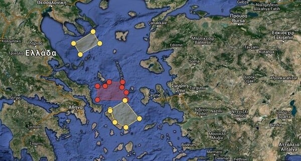 Οι Τούρκοι βγάζουν και πάλι στο Αιγαίο το Τσεσμέ