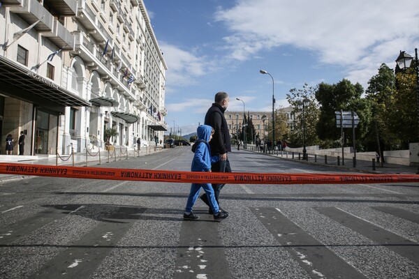 Aθήνα: Πόλη «φάντασμα» για τον Ομπάμα - Δείτε φωτογραφίες